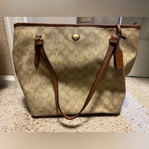 Coach city tote